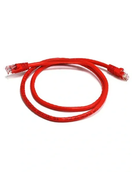   P.Cord 0.5M CAT6A COOPER FLUKE TEST - احمر